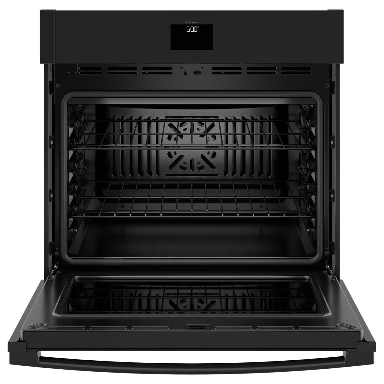 GE Four mural encastré simple de 30 pouces, 5,0 pi. cu. avec convection véritable européenne JTS5000DVBB - Image 3