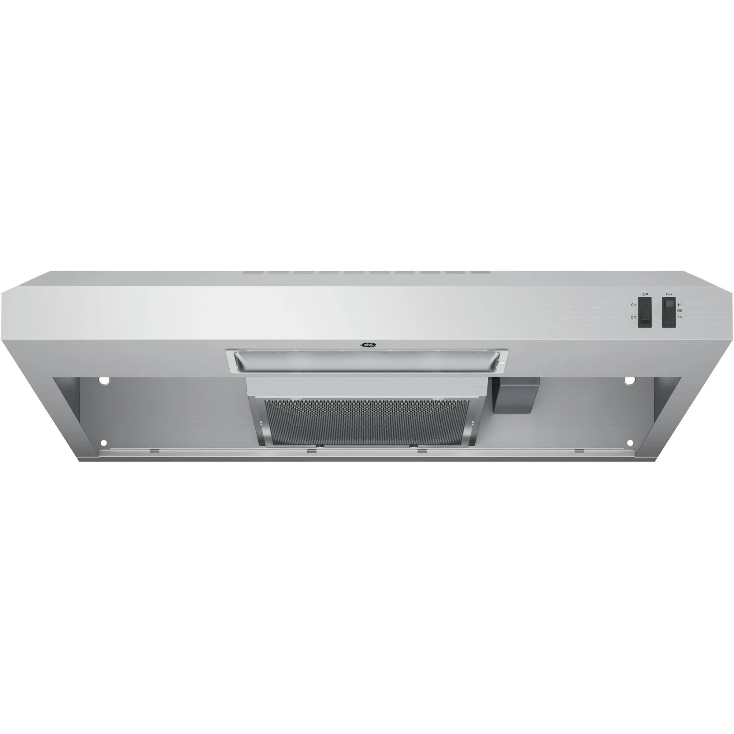 GE Hotte de cuisinière sous le cabinet de 30 po avec 2 vitesses JVX3300SJSSC