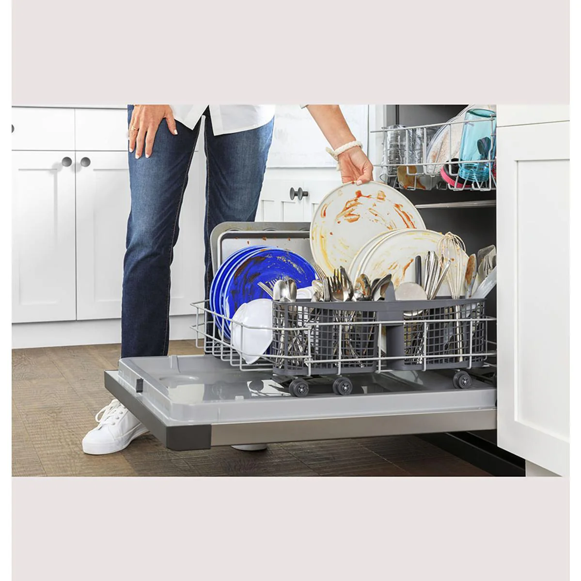 GE Lave-vaisselle intégré avec fil d'alimentation GDF511PGRBB - Image 8