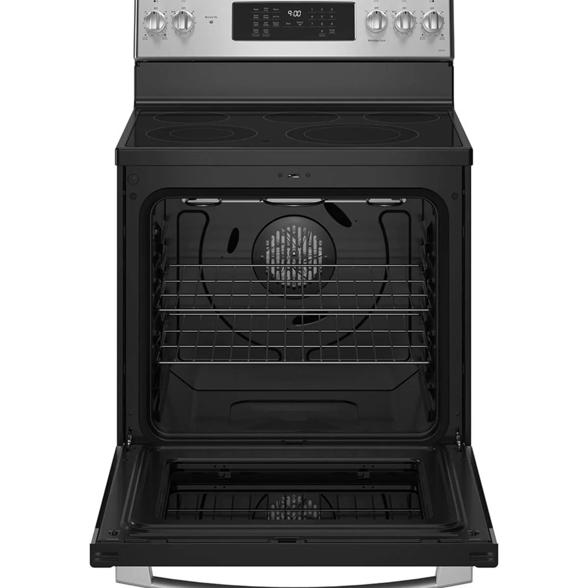 GE Profile Cuisinière autoportante électrique de 30 pouces avec technologie convection véritable PCB900YVFS - Image 3