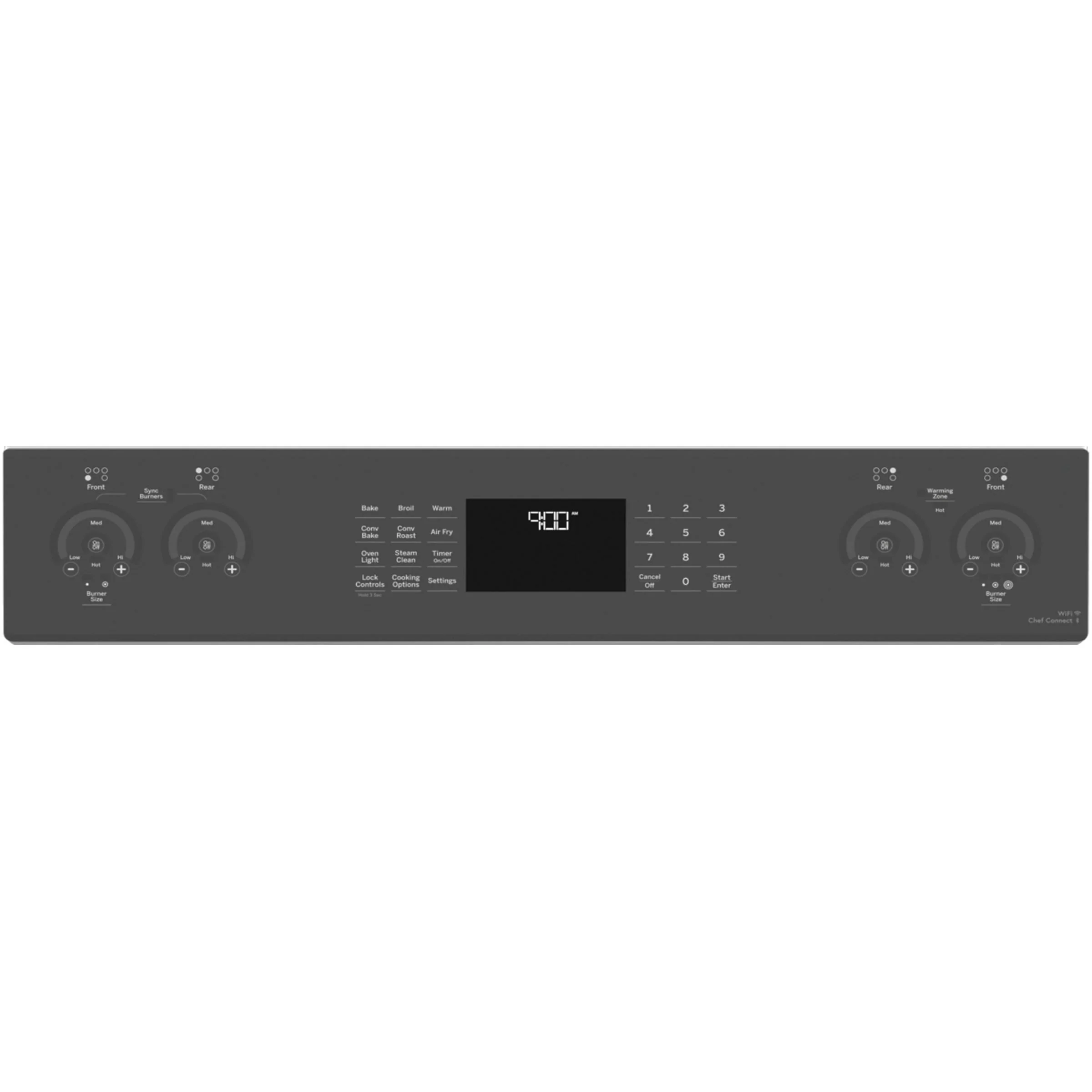 GE Profile Cuisinière électrique encastrée de 30 po. avec technologie de la friture à l'air PSS93YPFS - Image 4