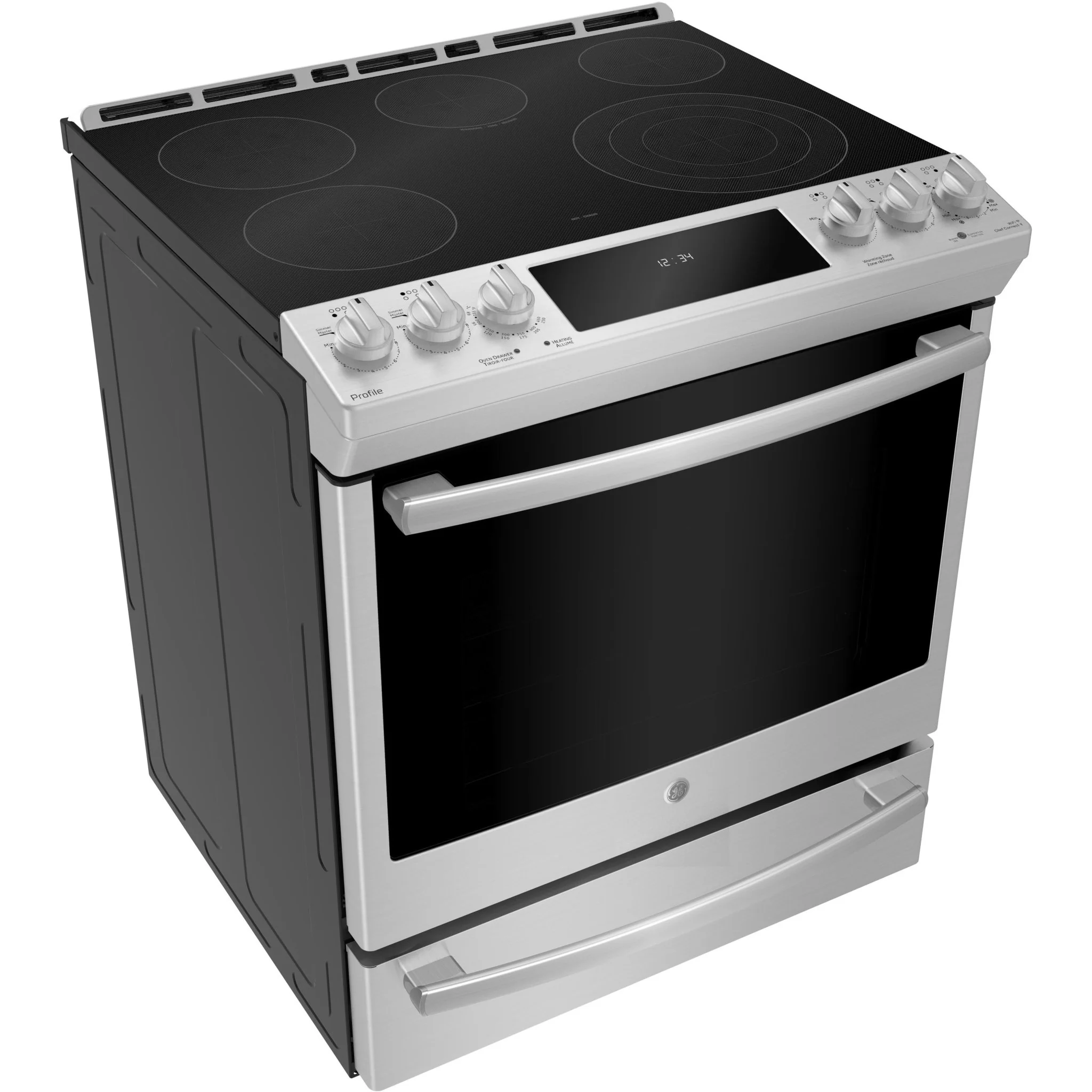 GE Profile Cuisinière encastrable électrique de 30 po. avec technology convection européenne véritable PCS940YMFS - Image 5