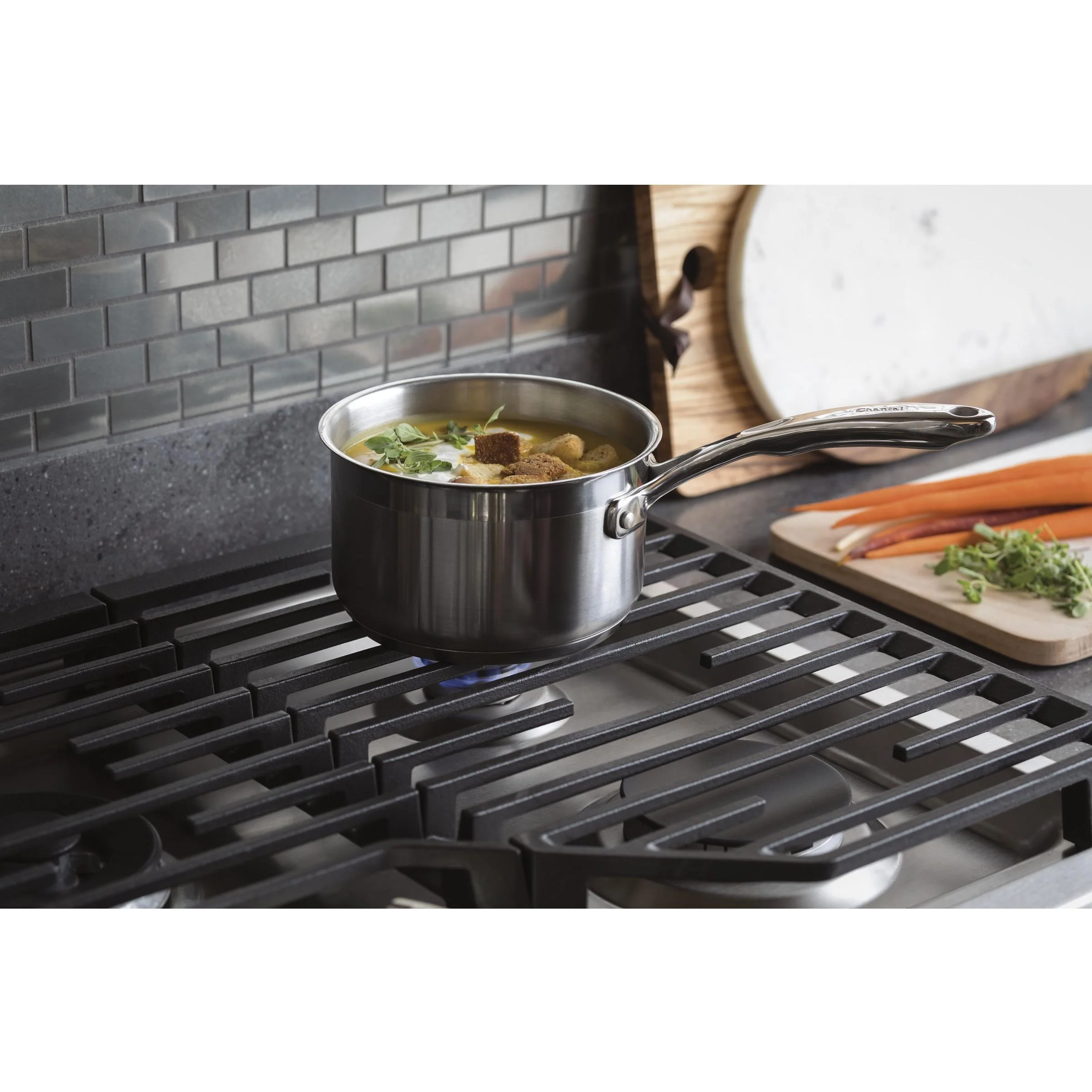 GE Profile Table de cuisson encastrée à gaz de 36 po PGP9036SLSS - Image 3