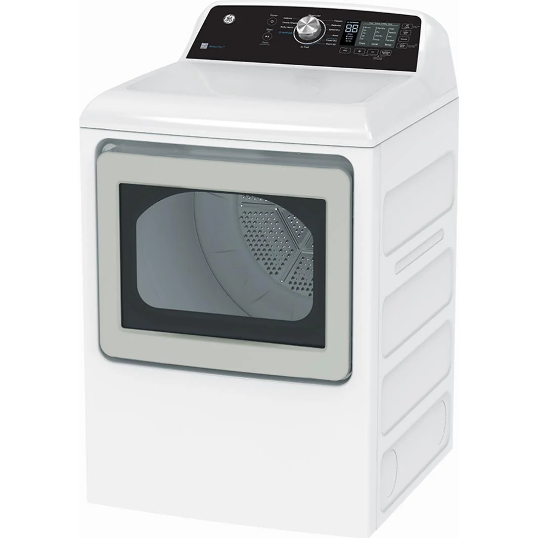 GE Sécheuse à gaz de 7,4 pi. cu. avec cycle SaniFresh GTD68GBMRWS - Image 3