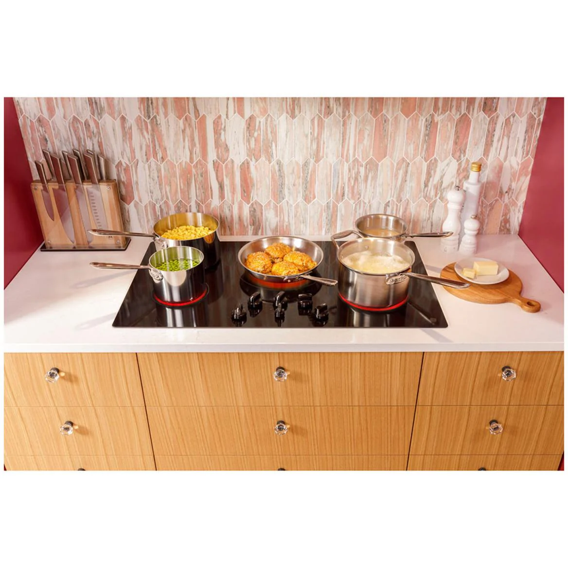 GE Table de cuisson encastrée électrique de 30 pouces JEP5030STSS - Image 7