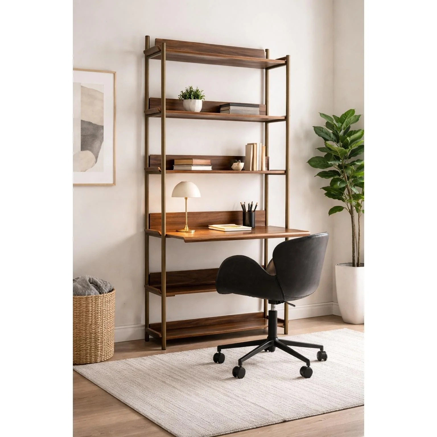 Germain Larivière Bureaux avec étagère 423083 - Image 3