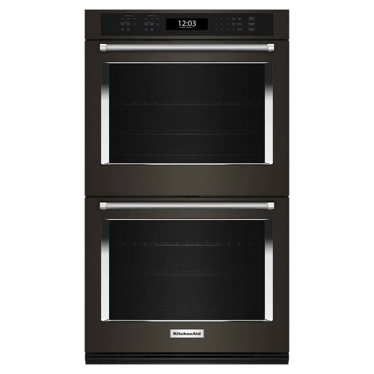 Germain Larivière Fours muraux Four double KitchenAid KOED530PBS - Vente finale - Modèle de plancher - Vendu tel quel