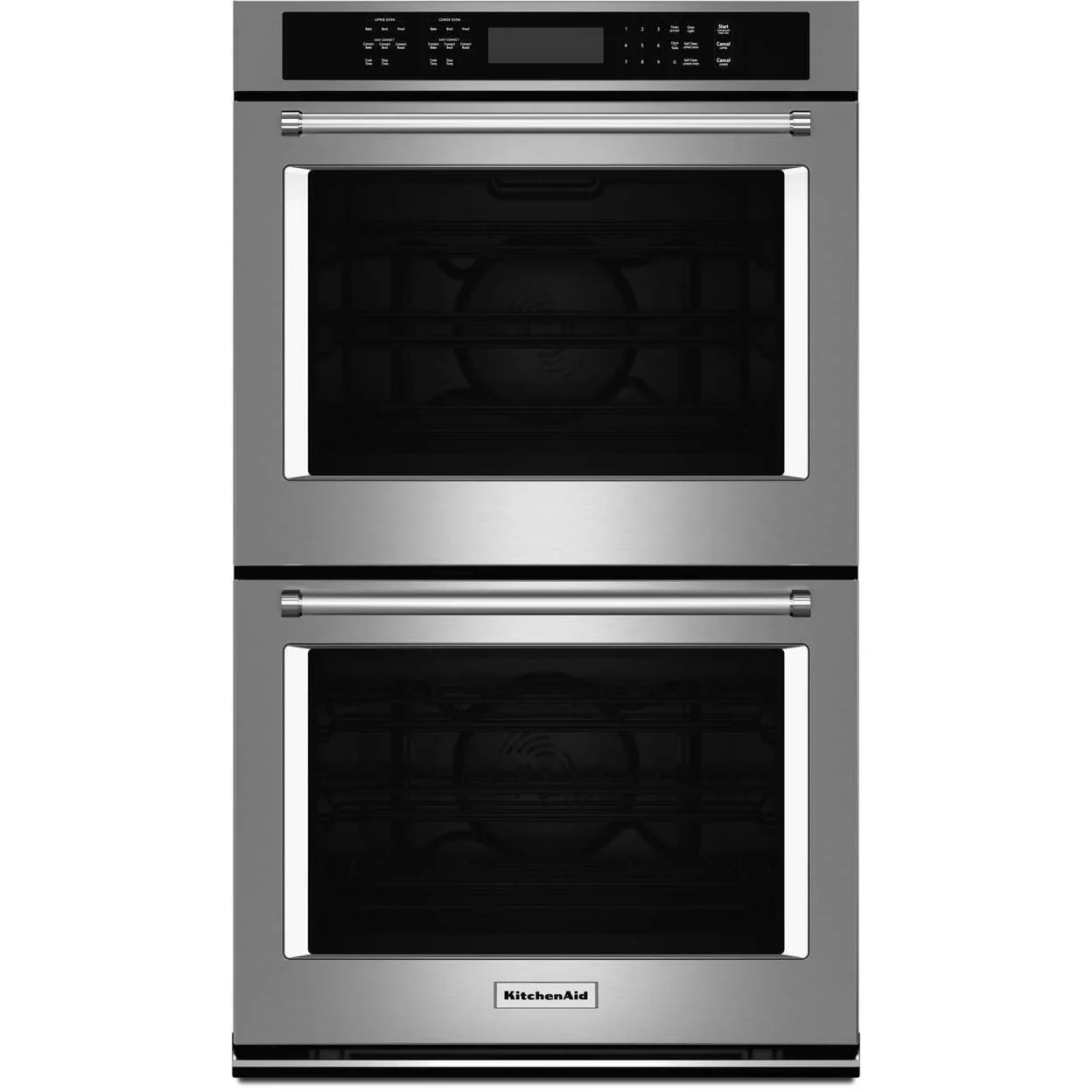 Germain Larivière Fours muraux Four double KitchenAid KODE500ESS- Vente finale- Modèle de plancher -Vendu tel quel