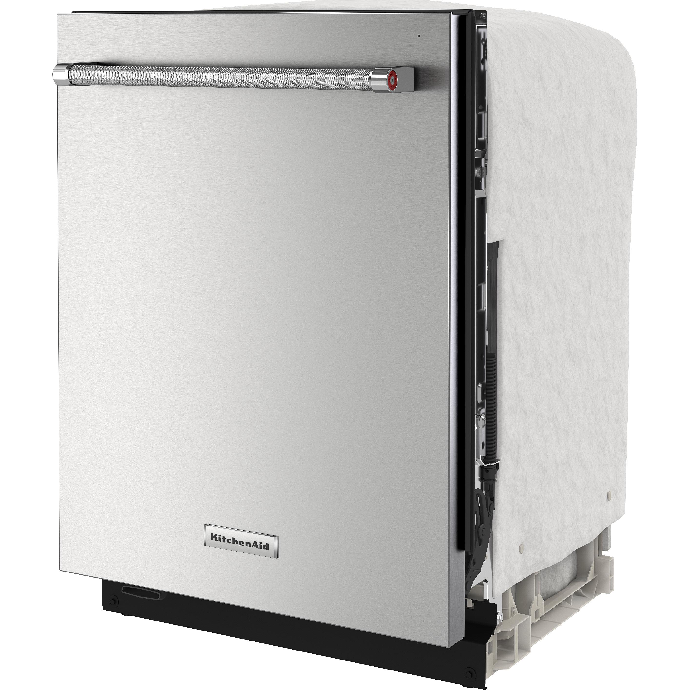 Germain Larivière Lave-vaisselle Commandes dissimulées KitchenAid KDTM804KPS- Vente finale- Boite ouverte - Vendu tel quel
