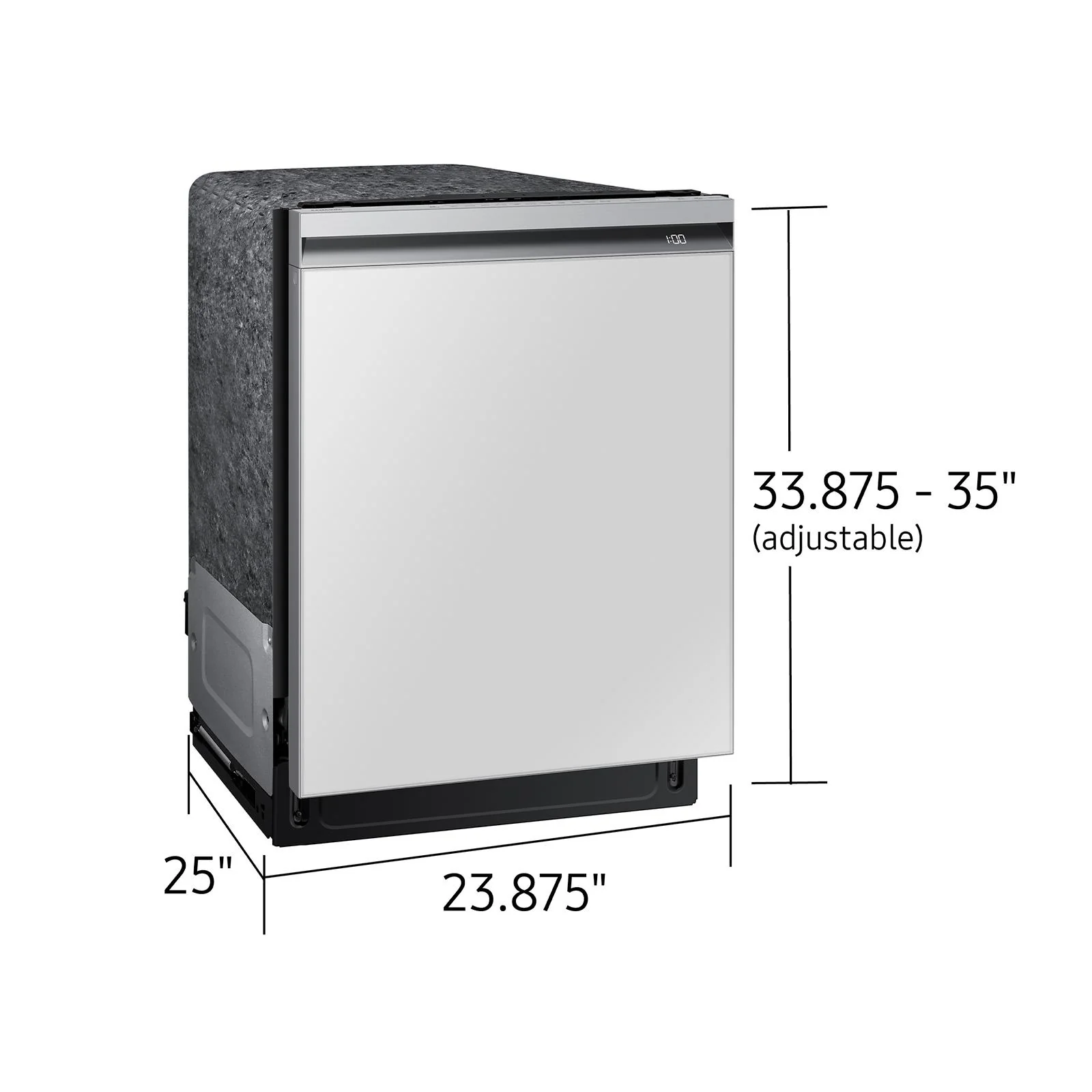 Germain Larivière Lave-vaisselle Commandes dissimulées SAMSUNG DW80B7070AP - Vente finale - Modèle de plancher - Vendu tel quel - Image 9