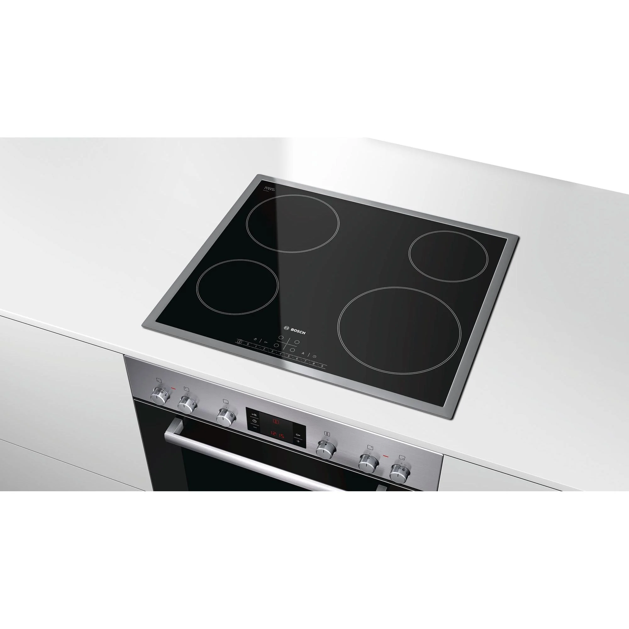 Germain Larivière Table de cuisson encastrée électrique de 24 po Bosch NET5466SC Boite Ouverte - Vente Finale - Vendu Tel Quel - Image 3