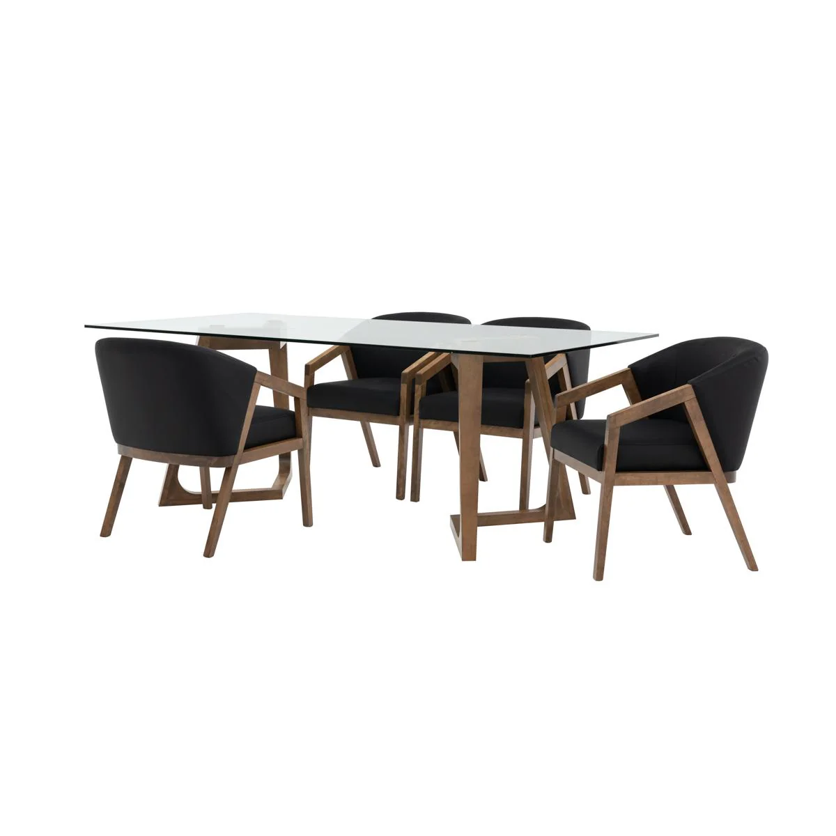 Germain Larivière Tables de salle à manger Rectangulaire 378360 - Image 4