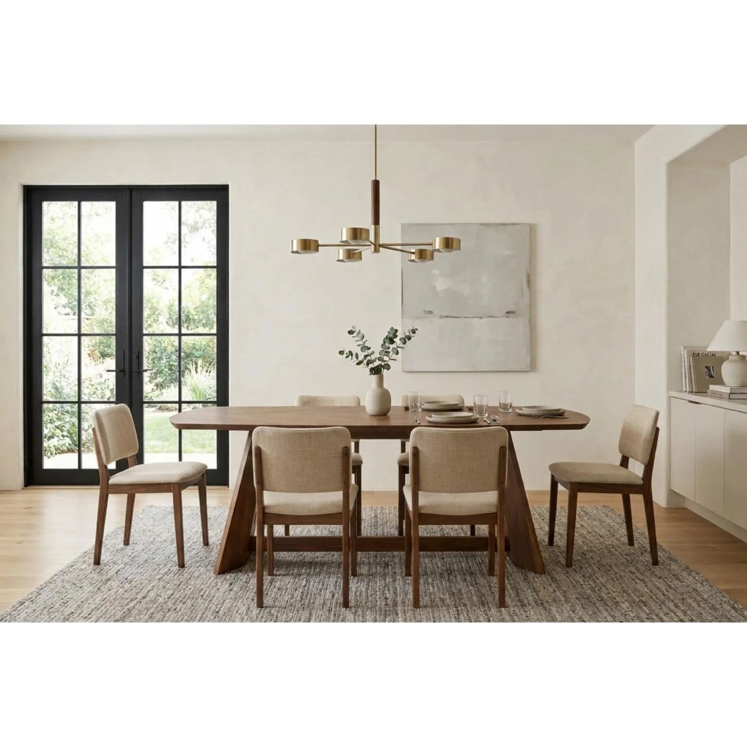 Germain Larivière Tables de salle à manger Rectangulaire 444544 - Image 2
