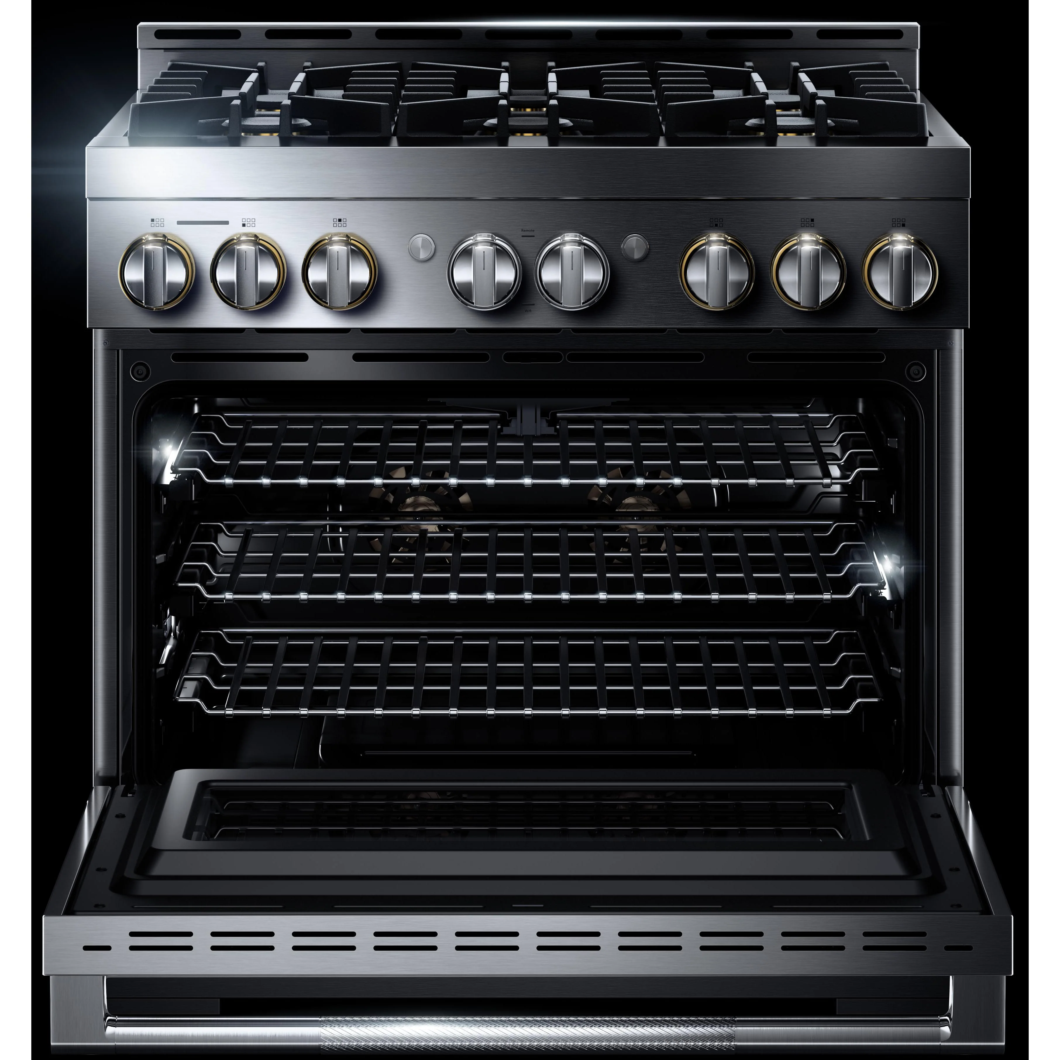 JennAir Cuisinière professionnelle à gaz Rise de 36 po JGRP436HL - Image 3