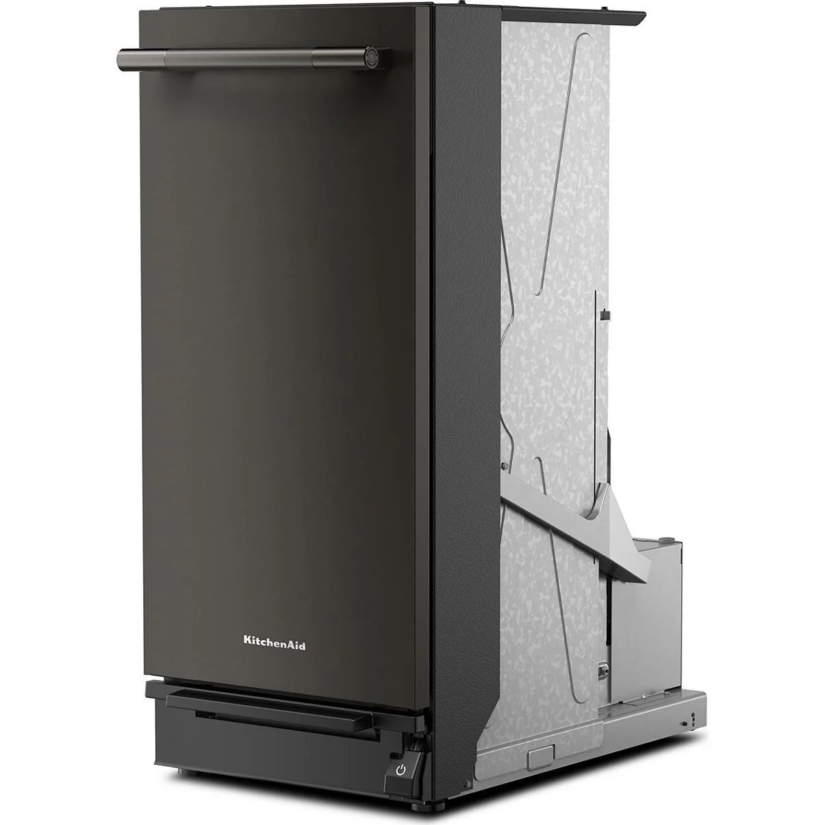 KitchenAid Compacteur à déchets encastré avec système de gestion des odeurs intégré KTTP515TBE - Image 3