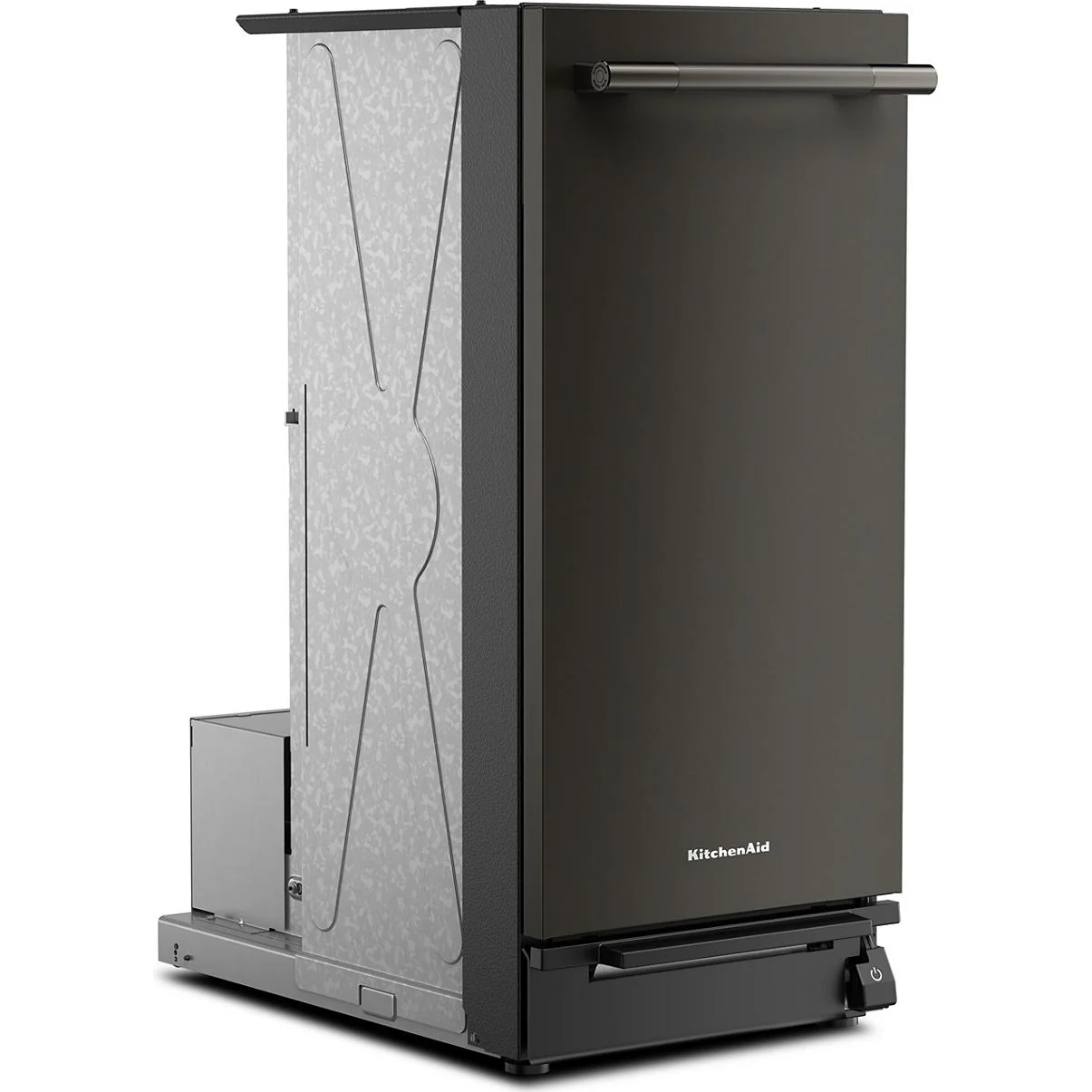 KitchenAid Compacteur à déchets encastré avec système de gestion des odeurs intégré KTTP515TBE - Image 4