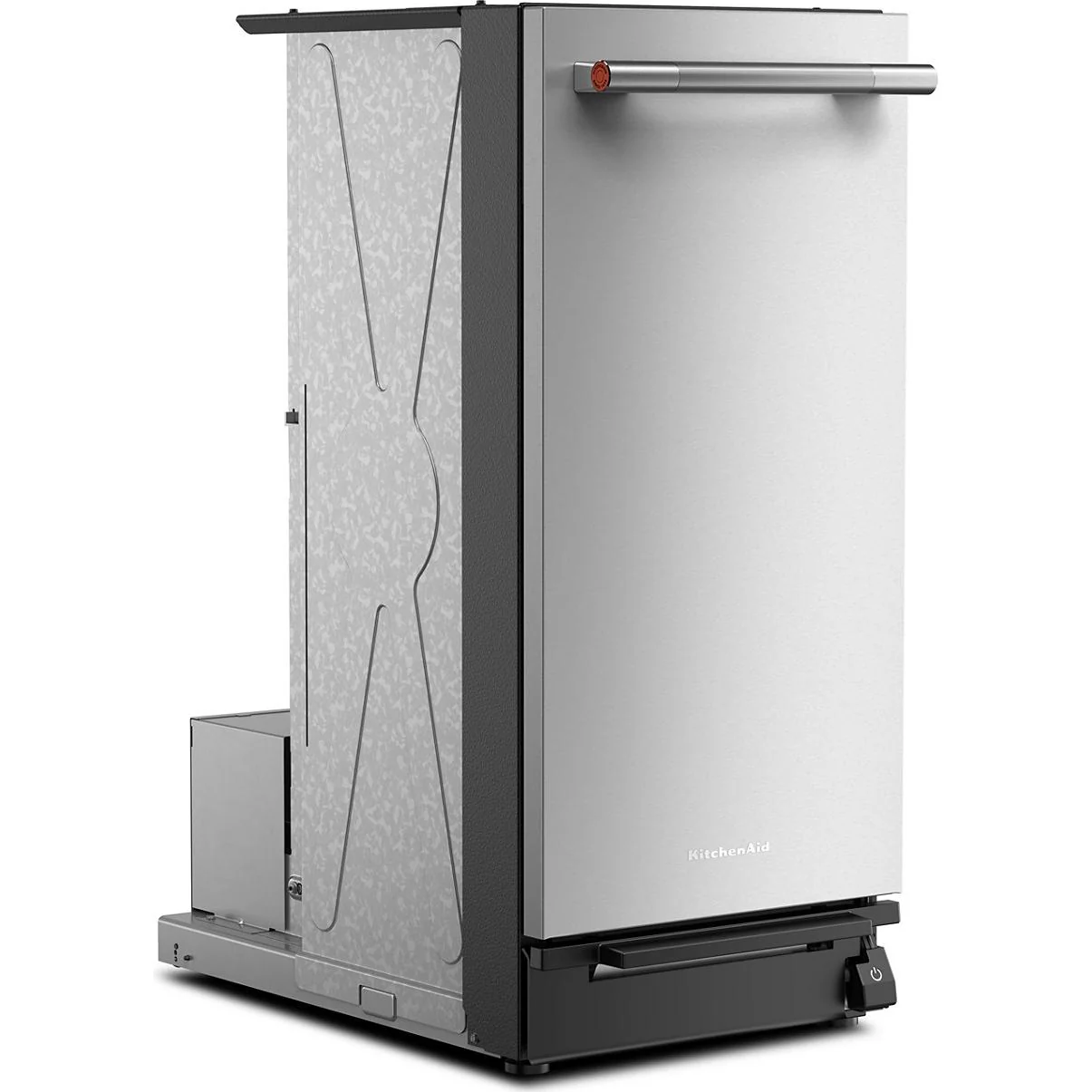 KitchenAid Compacteur à déchets encastré avec système de gestion des odeurs intégré KTTP515TSS - Image 4