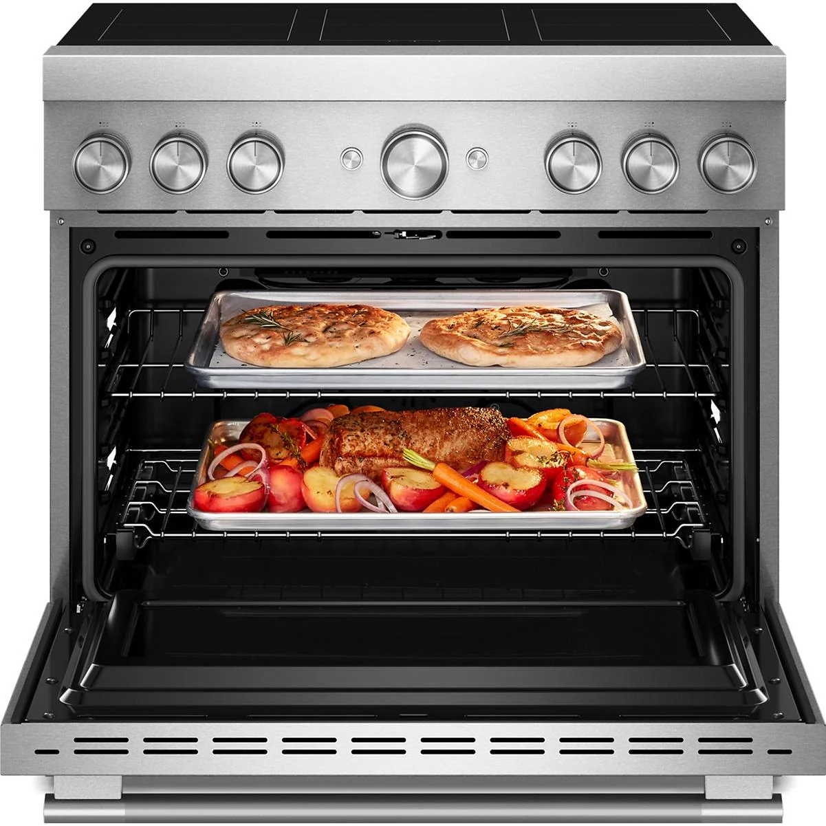 KitchenAid Cuisinière autoportante à induction de 36 pouces avec 6 éléments - Image 2