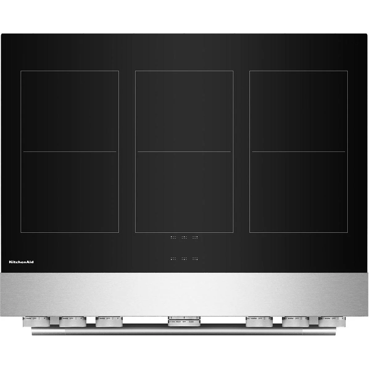 KitchenAid Cuisinière autoportante à induction de 36 pouces avec 6 éléments - Image 4