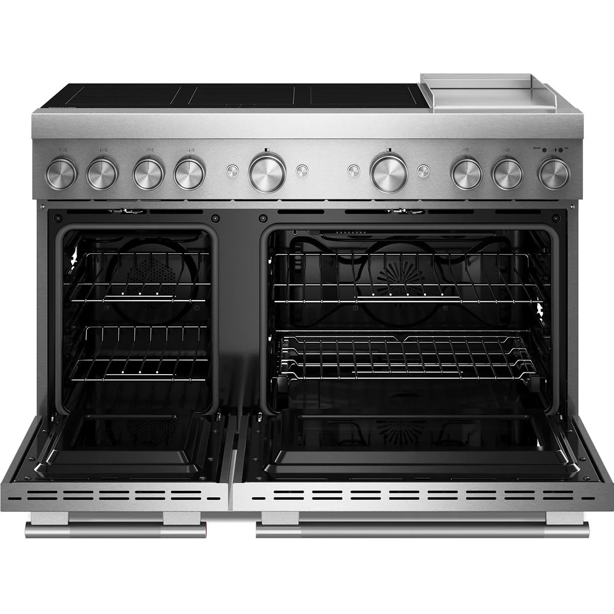 KitchenAid Cuisinière autoportante à induction de 48 pouces avec 6 éléments et plaque chauffante - Image 3