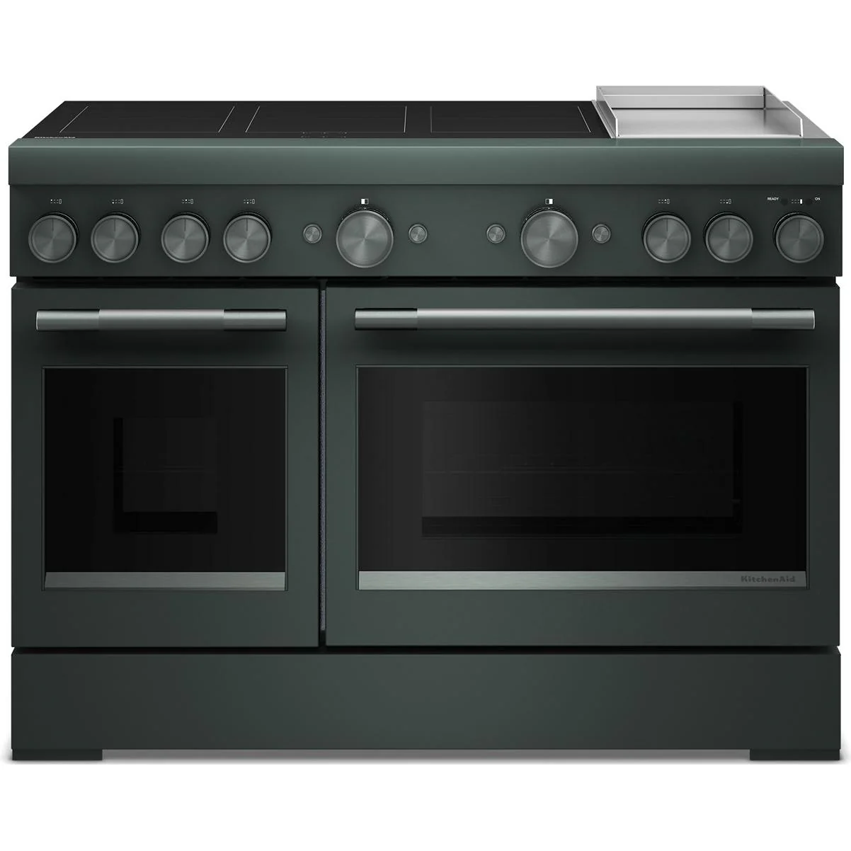 KitchenAid Cuisinière autoportante à induction de 48 pouces avec 6 éléments et plaque chauffante - Image 9