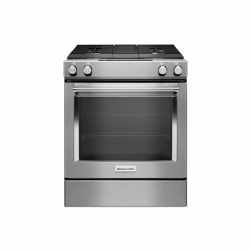 KitchenAid Cuisinière biénergie encastrable de 30 po KSDG950ESS - Image 6