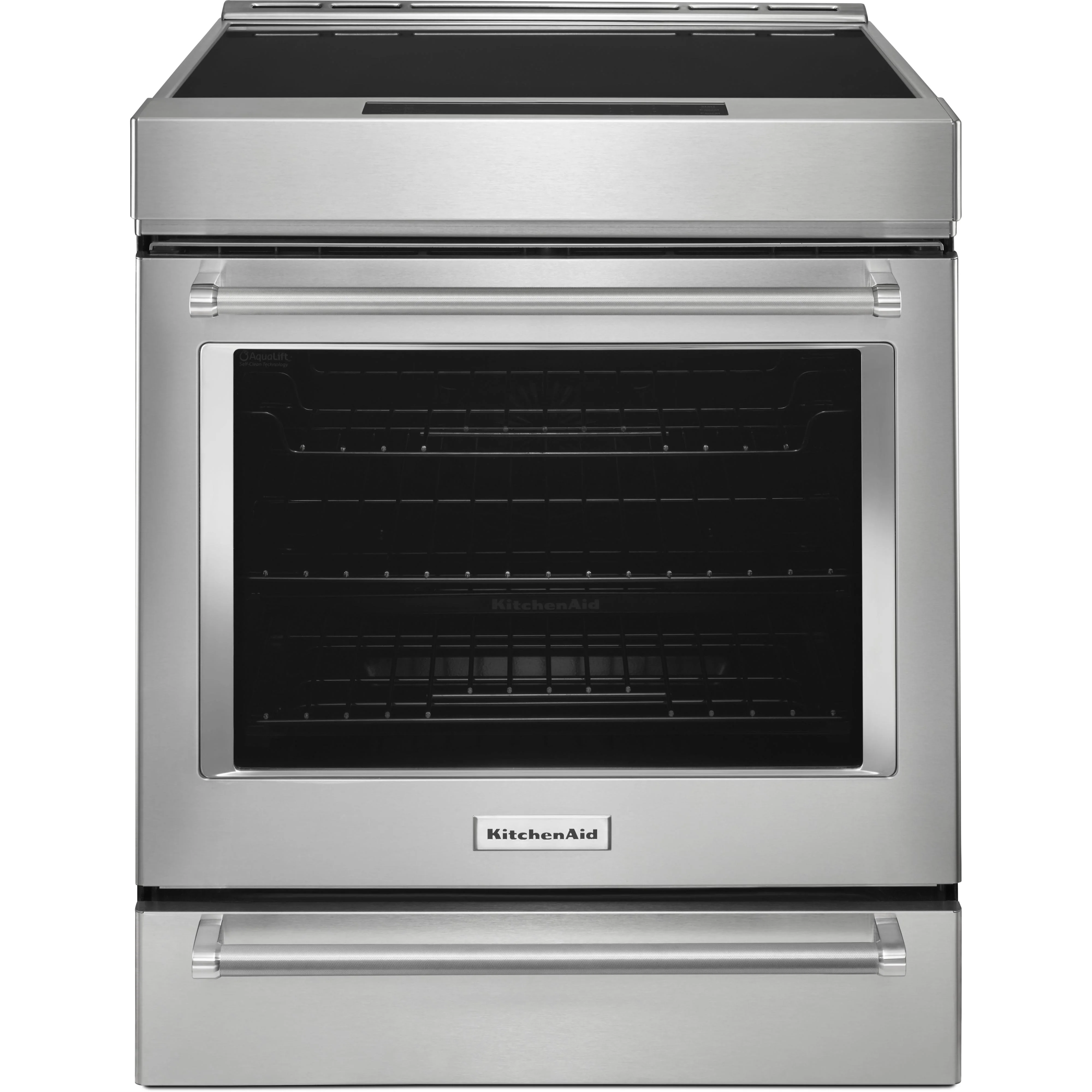 KitchenAid Cuisinière encastrable à induction de 30 pouces avec technologie Air Fry KSIS730PSS