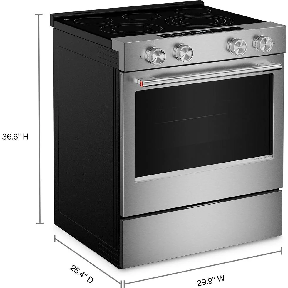 KitchenAid Cuisinière encastrable de 30 pouces avec Wi-Fi YKSES330SPS - Image 8