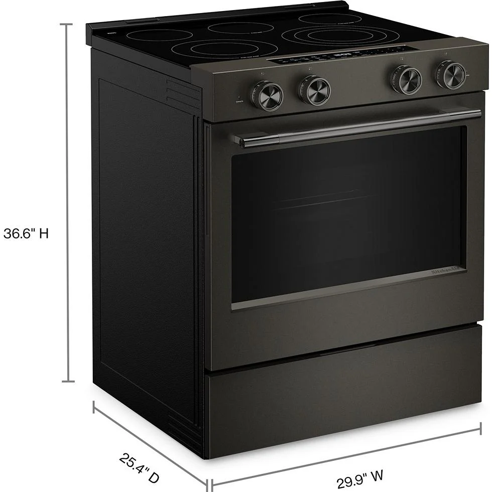KitchenAid Cuisinière encastrable électrique de 30 pouces avec modes de cuisson à convection - Image 27