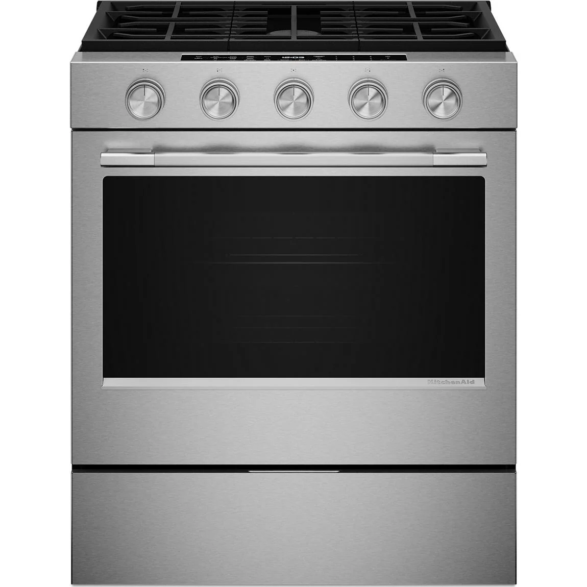 KitchenAid Cuisinière intelligente au gaz encastrable de 30 pouces avec modes de cuisson à convection et brûleur 2 en 1 - Image 8
