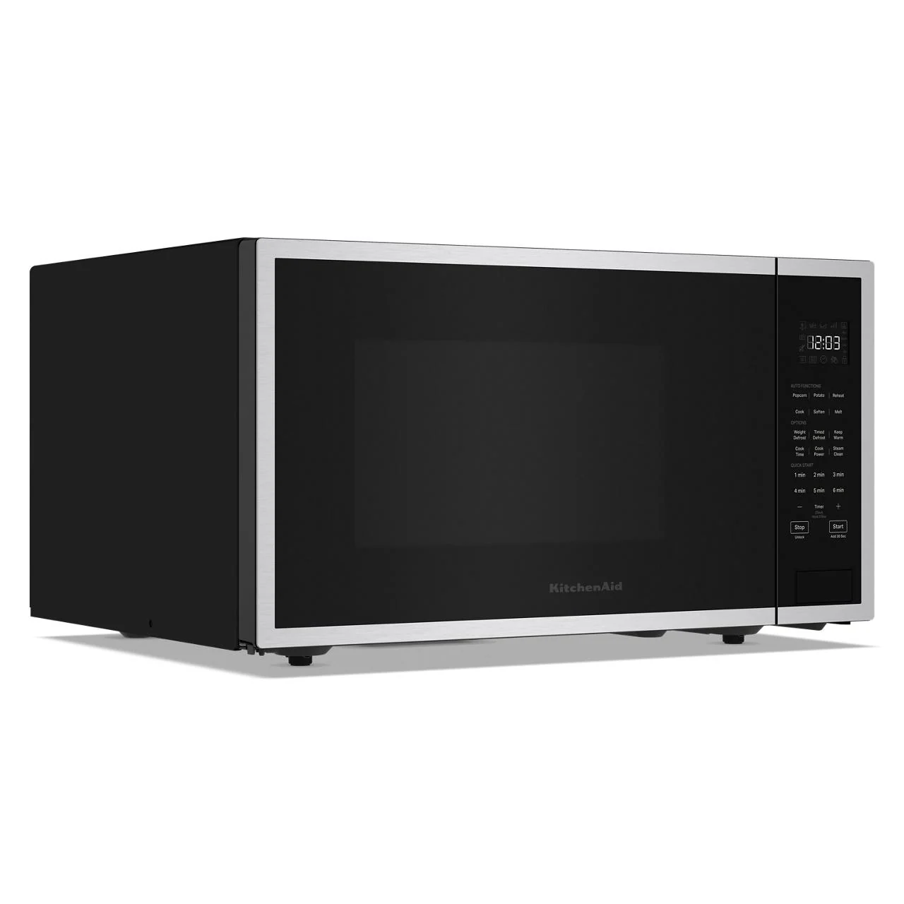 KitchenAid Four à micro-onde de comptoir de 1,6 pi. cu. YKMCS122RPS - Image 2