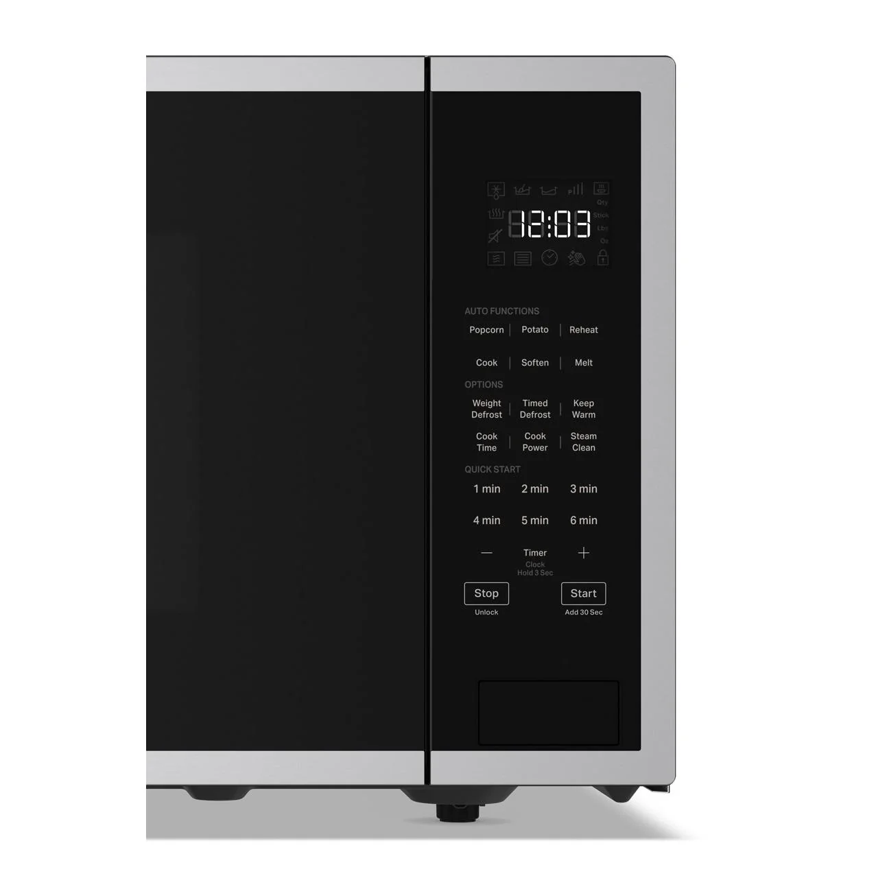 KitchenAid Four à micro-onde de comptoir de 1,6 pi. cu. YKMCS122RPS - Image 3
