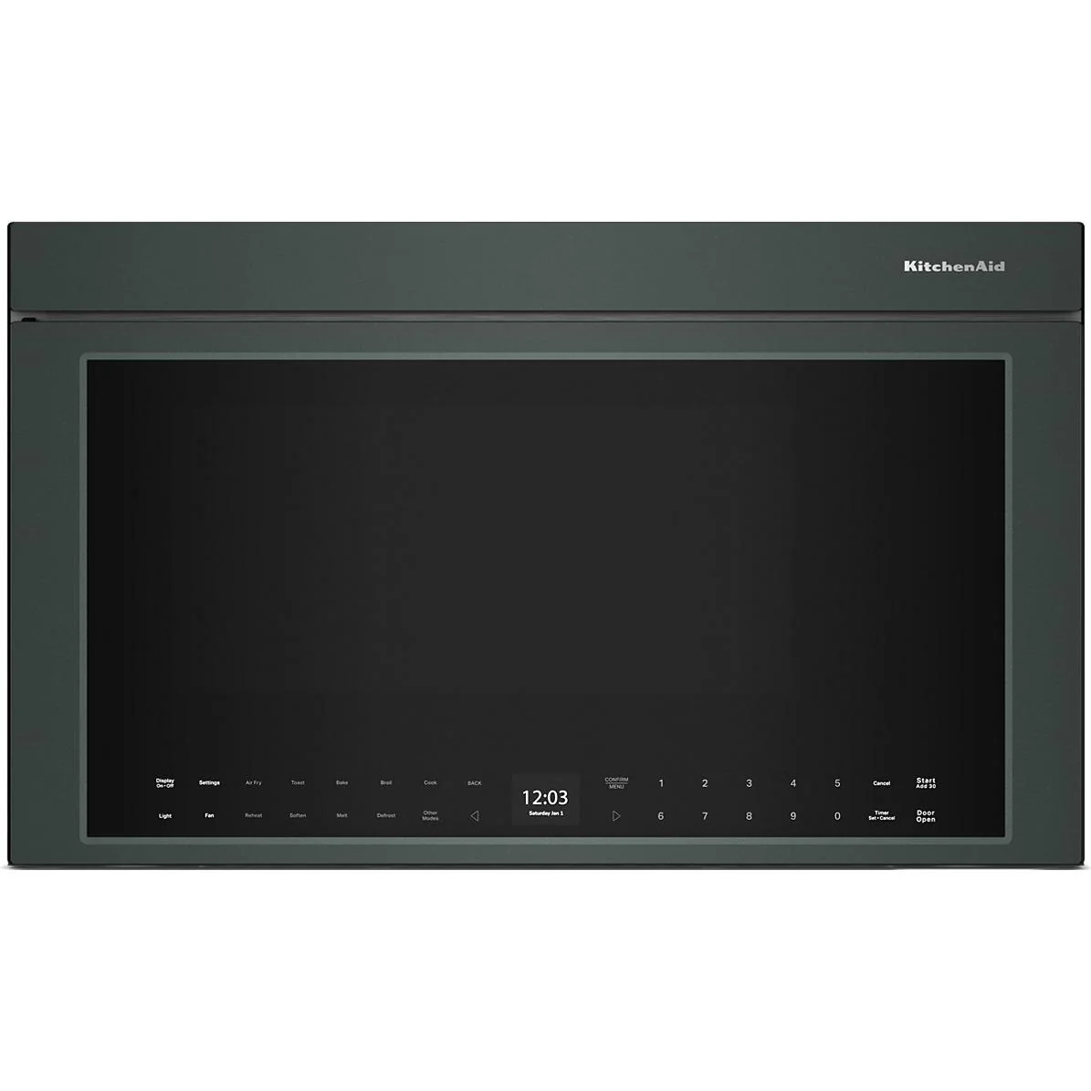 KitchenAid Four à micro-ondes à hotte intégrée de 30 pouces, 1,1 pi. cu. avec technologie Air Fry YKMMF530PJP