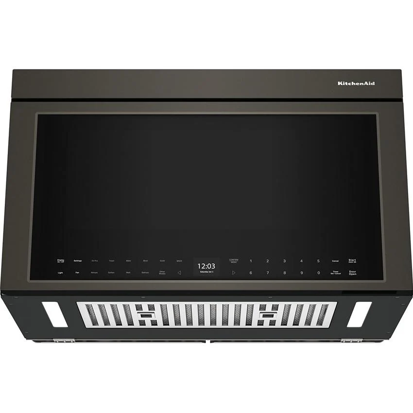 KitchenAid Four à micro-ondes à hotte intégrée de 30 pouces, 1,1 pi. cu. avec technologie Air Fry YKMMF530PPS - Image 20