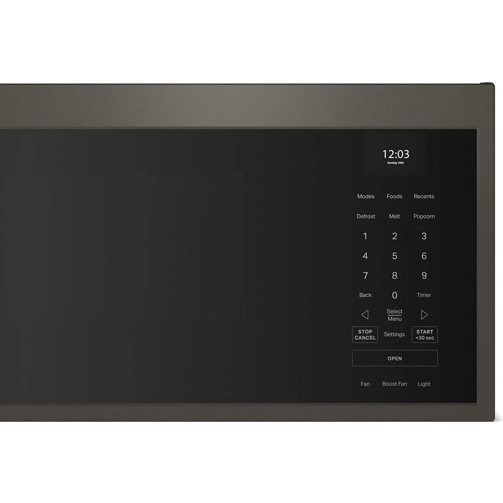 KitchenAid Four à micro-ondes à hotte intégrée de 30 pouces, 1,1 pi. cu. YKMML550RBE - Image 3