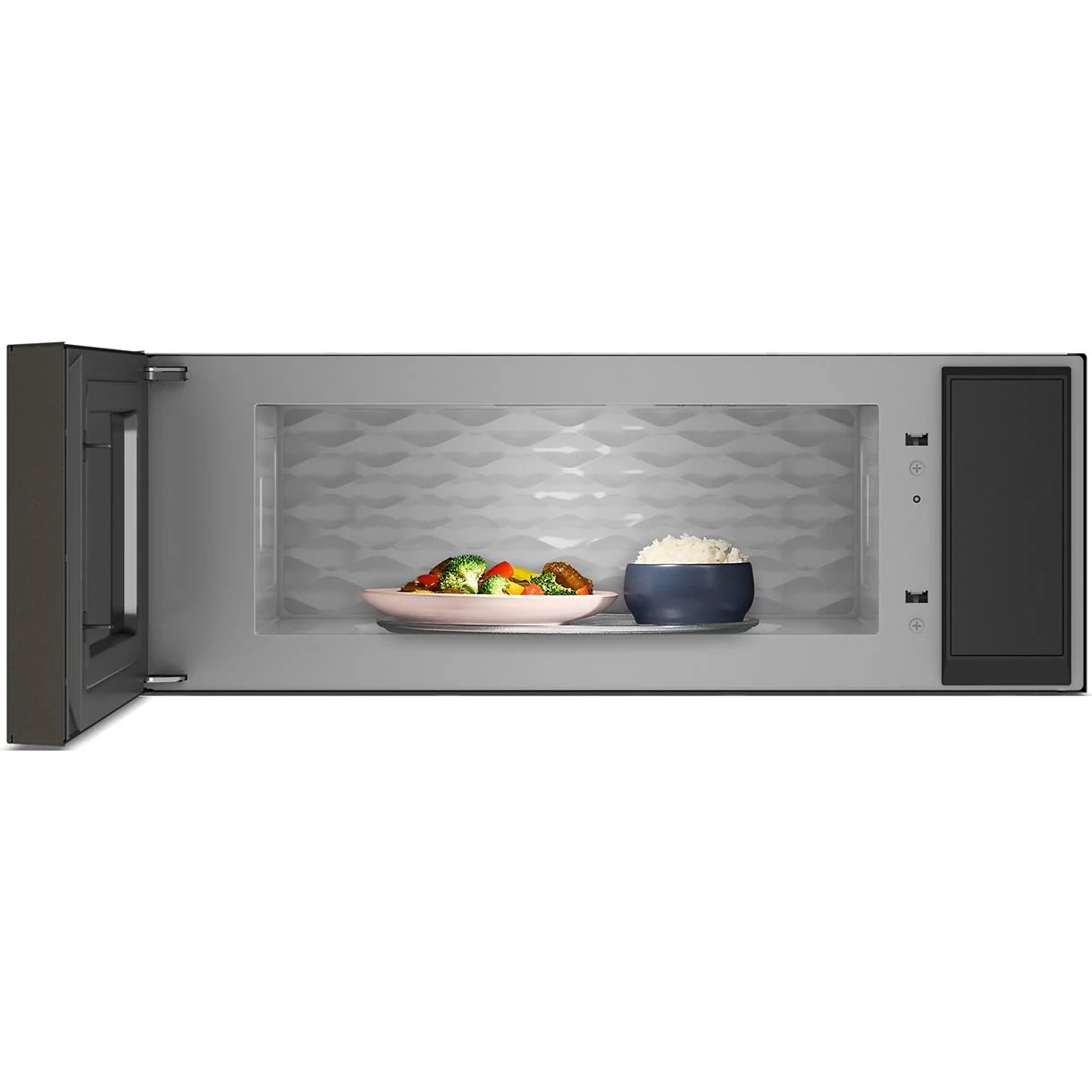 KitchenAid Four à micro-ondes à hotte intégrée de 30 pouces, 1,1 pi. cu. YKMML550RPS - Image 20