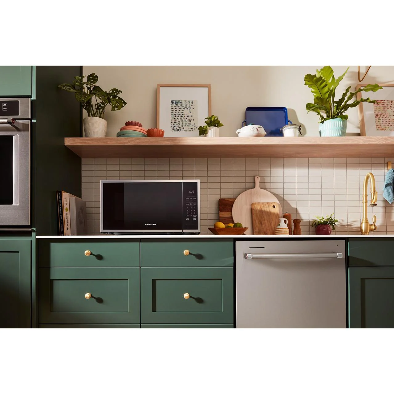 KitchenAid Four à micro-ondes de comptoir de 22 pouces, 1,6 pi. cu. YKMCS122SPS - Image 8