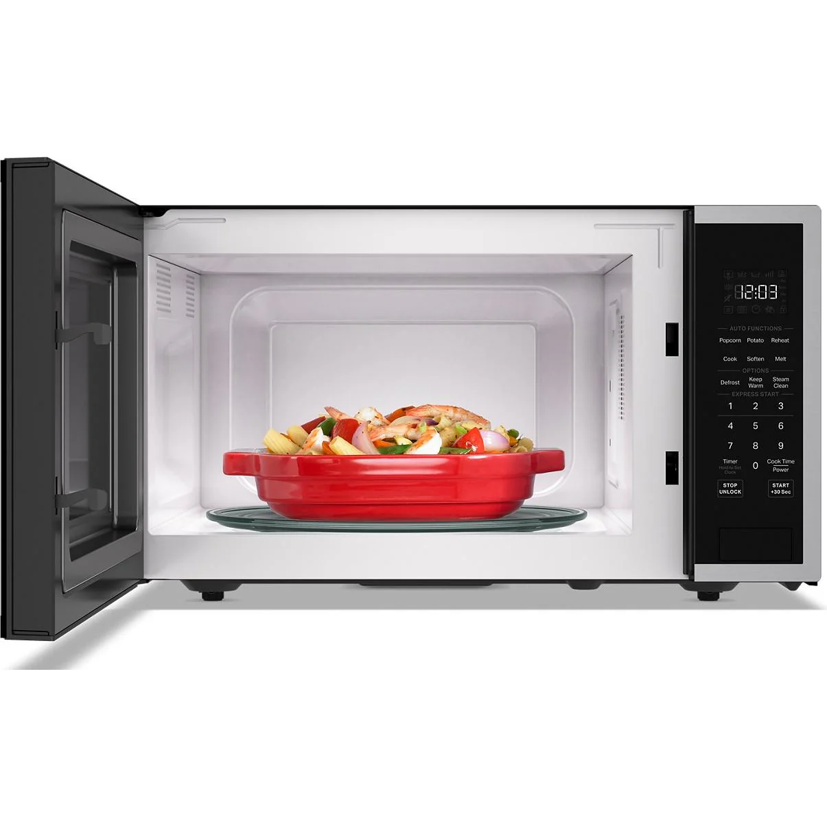 KitchenAid Four à micro-ondes de comptoir de 22 pouces, 1,6 pi. cu. YKMCS122SSS - Image 2