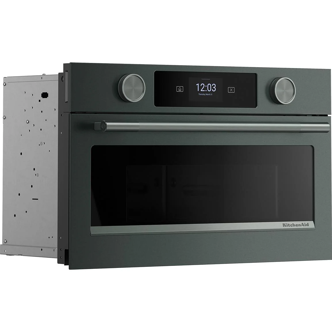 KitchenAid Four à micro-ondes encastrable de 30 pouces avec technologie convection KMBS730SBE - Image 13