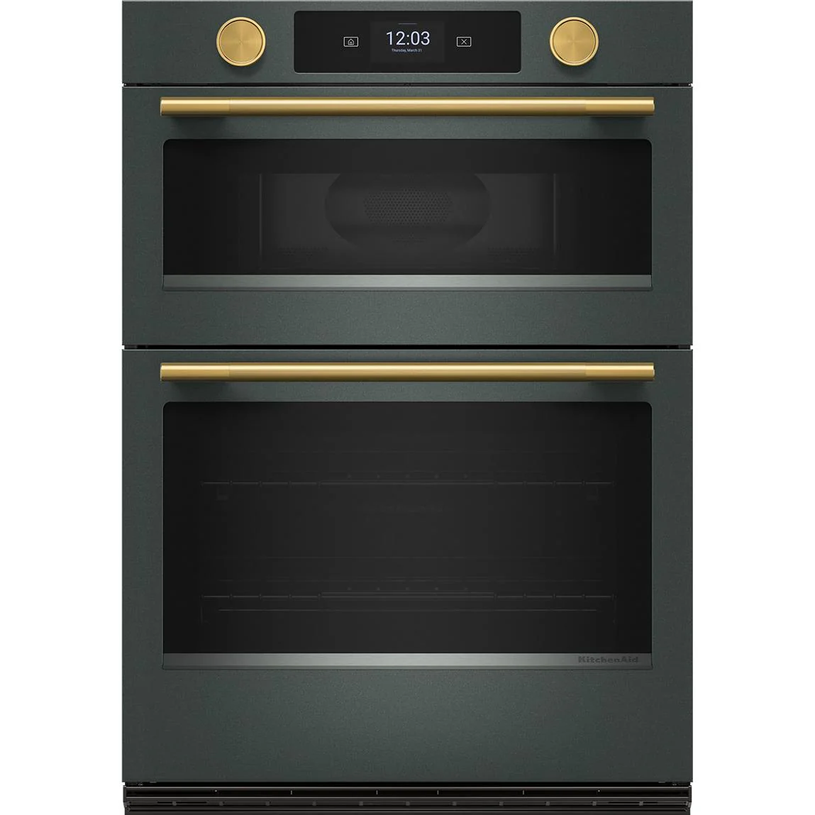 KitchenAid Four mural combiné encastré de 30 pouces avec four à micro ondes avec technologie convection - Image 12