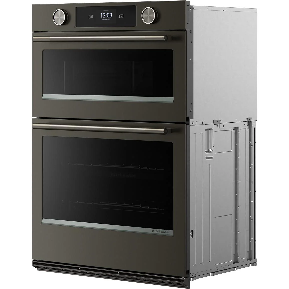 KitchenAid Four mural combiné encastré de 30 pouces avec four à micro ondes avec technologie convection - Image 7