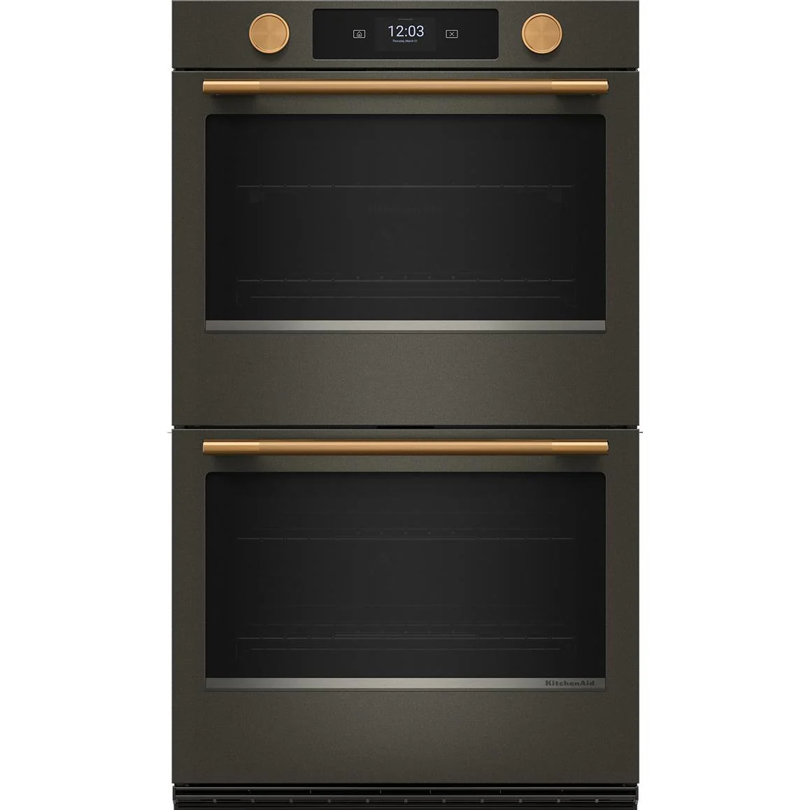 KitchenAid Four mural double encastré de 30 pouces avec technologie convection