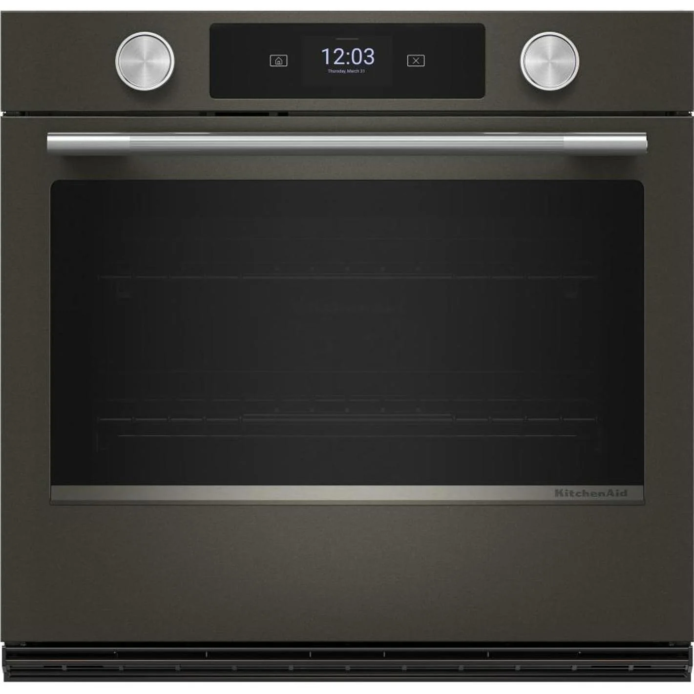 KitchenAid Four mural électrique intelligent simple de 30 po avec caméra de cuisson intelligente KOES930SBE