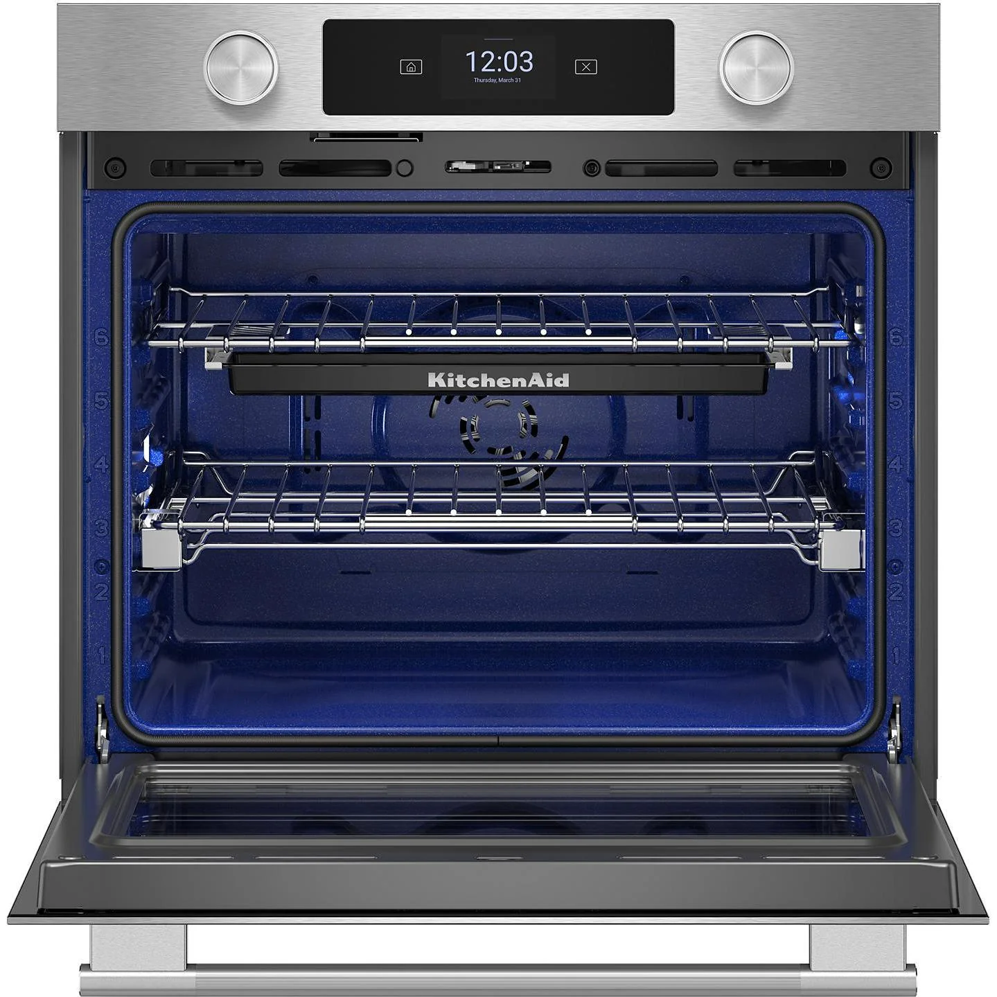 KitchenAid Four mural simple encastré de 30 pouces avec technologie convection - Image 29