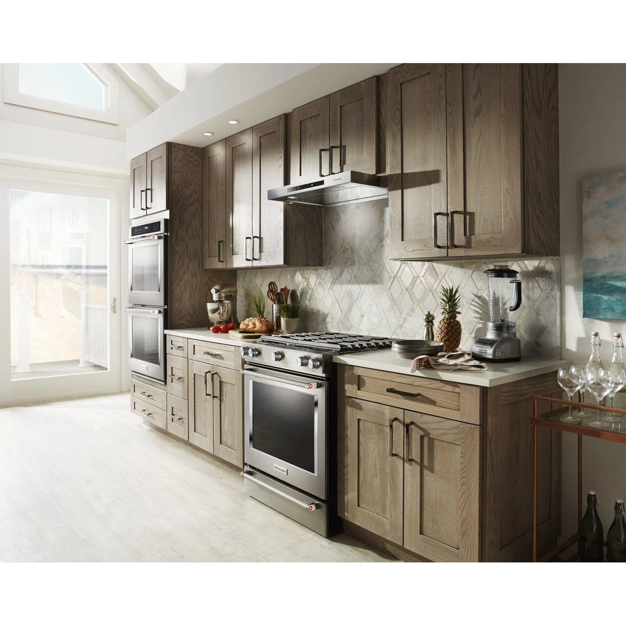 KitchenAid Hotte de cuisinière encastrée sous cabinet de 30 po KVUB400GSS - Image 5