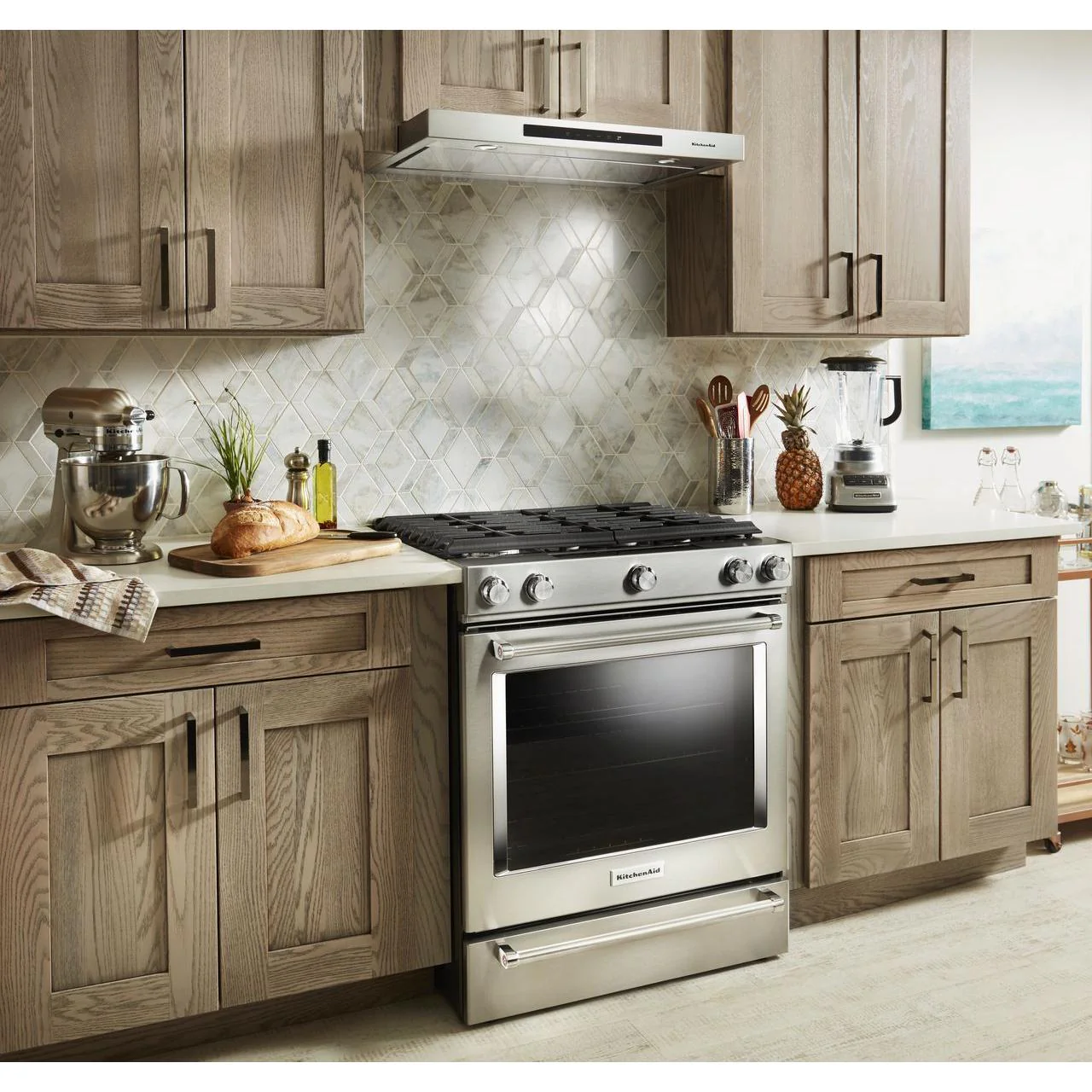 KitchenAid Hotte de cuisinière encastrée sous cabinet de 36 po KVUB406GSS - Image 4