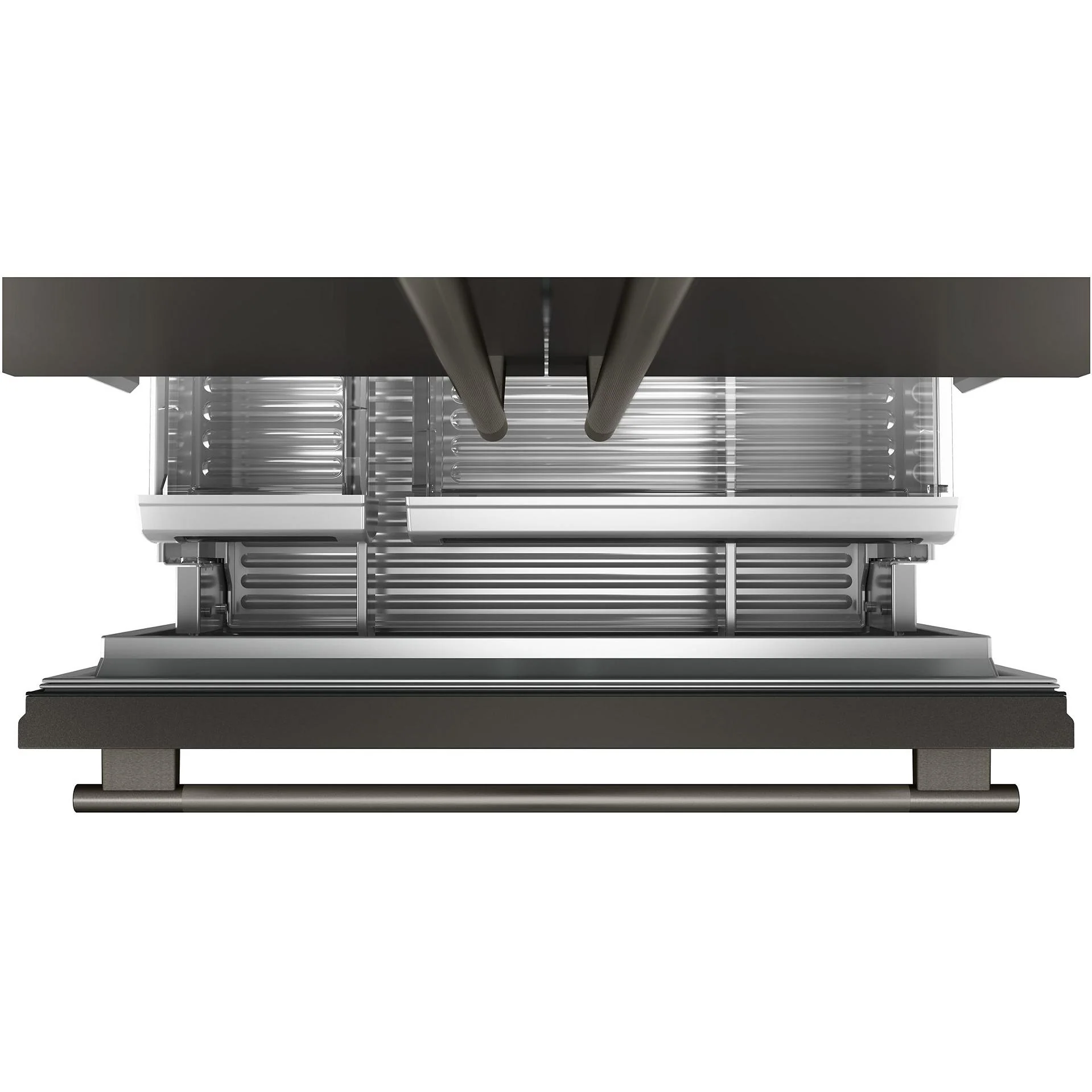 KitchenAid Réfrigérateur 3 portes avec porte à deux battants intégré de 42 pouces, 24,2 pi. cu. - Image 4