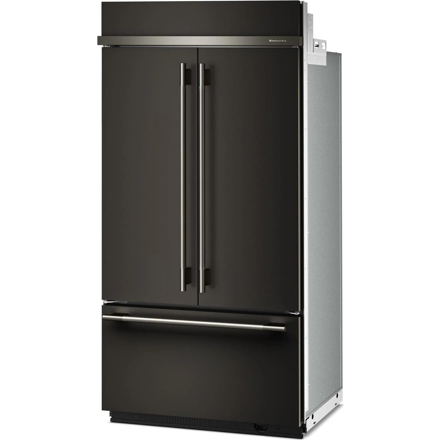 KitchenAid Réfrigérateur 3 portes avec porte à deux battants intégré de 42 pouces, 24,2 pi. cu. - Image 8
