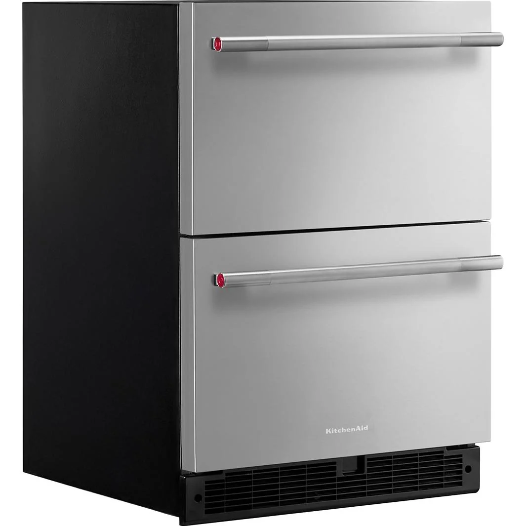 KitchenAid Réfrigérateur à double tiroir de 24 pouces, 4,4 pi. cu. - Image 3