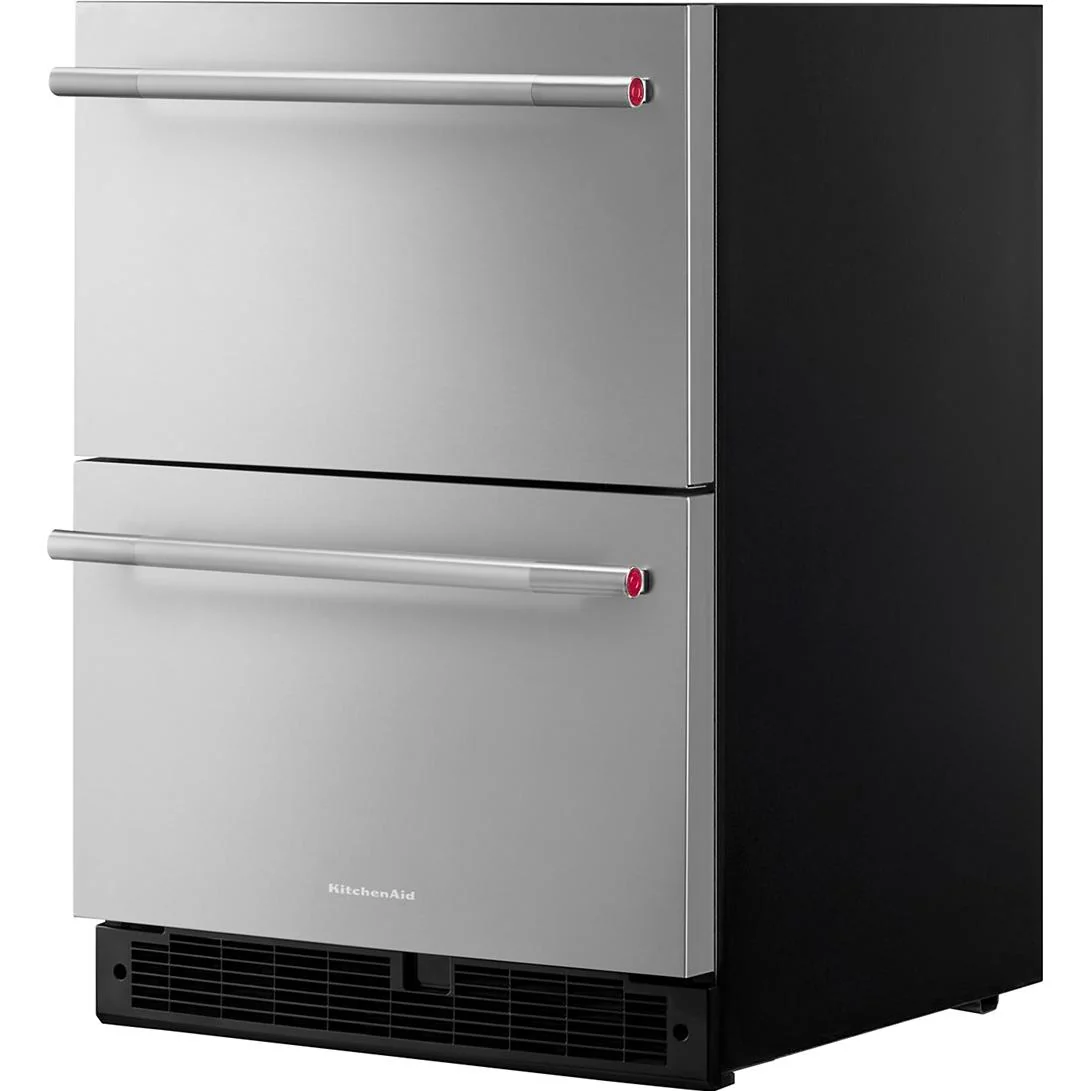 KitchenAid Réfrigérateur à double tiroir de 24 pouces, 4,4 pi. cu. - Image 4